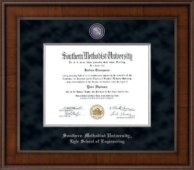 Southern Methodist University diploma frame - Presidential Masterpiece Diploma Frame in Madison
