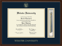 Webster University diploma frame - Tassel & Cord Diploma Frame in Delta