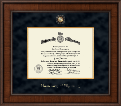 University of Wyoming diploma frame - Presidential Masterpiece Diploma Frame in Madison