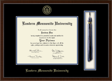 Eastern Mennonite University diploma frame - Tassel & Cord Diploma Frame in Delta