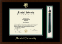 Marshall University Tassel Edition Diploma Frame in Delta