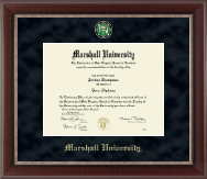 Marshall University Regal Edition Diploma Frame in Chateau