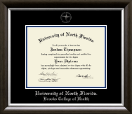 University of North Florida diploma frame - Silver Embossed Diploma Frame in Devonshire