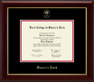 Bard College at Simon's Rock diploma frame - Gold Embossed Diploma Frame in Gallery