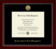 University of New Hampshire diploma frame - Gold Engraved Medallion Diploma Frame in Sutton