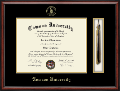 Towson University diploma frame - Tassel & Cord Diploma Frame in Southport