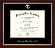 Tarleton State University diploma frame - Gold Embossed Diploma Frame in Murano