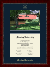 Messiah University diploma frame - Campus Scene Diploma Frame in Sutton