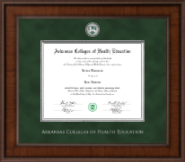Arkansas Colleges of Health Education diploma frame - Presidential Masterpiece Diploma Frame in Madison