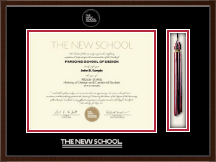 The New School Tassel Edition Diploma Frame in Delta
