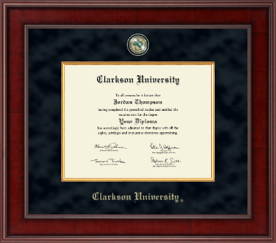 Clarkson University diploma frame - Presidential Masterpiece Diploma Frame in Jefferson