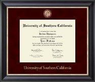 University of Southern California Regal Edition Diploma Frame in Noir