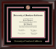 University of Southern California Showcase Edition Diploma Frame in Encore