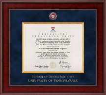 University of Pennsylvania Presidential Masterpiece Certificate Frame in Jefferson