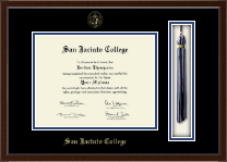 San Jacinto College diploma frame - Tassel Edition Diploma Frame in Delta