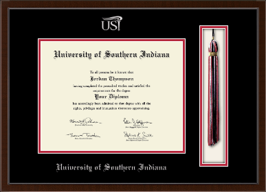 University of Southern Indiana diploma frame - Tassel & Cord Diploma Frame in Delta