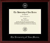 The University of New Mexico Silver Embossed Diploma Frame in Camby