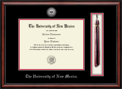 The University of New Mexico diploma frame - Tassel & Cord Diploma Frame in Southport