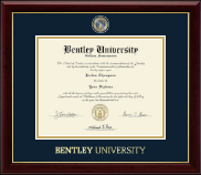 Bentley University Masterpiece Medallion Diploma Frame in Gallery
