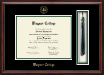 Wagner College diploma frame - Tassel Edition Diploma Frame in Southport