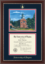 University of Dayton diploma frame - Campus Scene Diploma Frame in Chateau