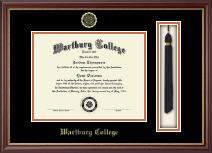 Wartburg College Tassel Edition Diploma Frame in Newport