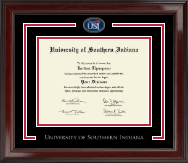University of Southern Indiana Showcase Edition Diploma Frame in Encore
