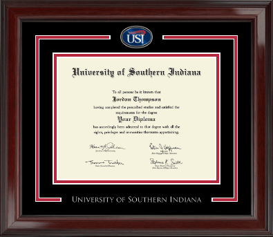 University of Southern Indiana diploma frame - Showcase Edition Diploma Frame in Encore