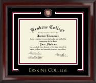 Erskine College diploma frame - Showcase Edition Diploma Frame in Encore