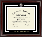 East Carolina University diploma frame - Showcase Edition Diploma Frame in Encore