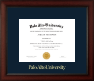Palo Alto University diploma frame - Gold Embossed Diploma Frame in Paxton
