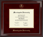 Morningside University diploma frame - Gold Embossed Diploma Frame in Encore