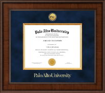 Palo Alto University diploma frame - Presidential Gold Engraved Diploma Frame in Madison