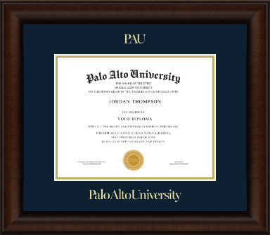 Palo Alto University diploma frame - Gold Embossed Diploma Frame in Lenox