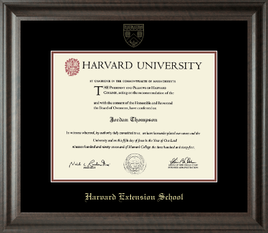 Harvard University diploma frame - Gold Embossed Diploma Frame in Acadia