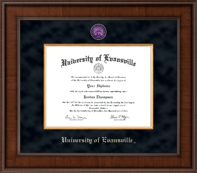 University of Evansville diploma frame - Presidential Masterpiece Diploma Frame in Madison