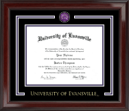 University of Evansville Showcase Edition Diploma Frame in Encore