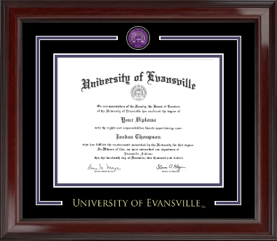 University of Evansville diploma frame - Showcase Edition Diploma Frame in Encore