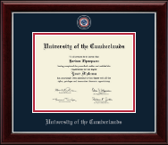 University of the Cumberlands diploma frame - Masterpiece Medallion Diploma Frame in Gallery Silver
