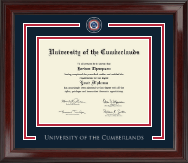 University of the Cumberlands diploma frame - Showcase Edition Diploma Frame in Encore