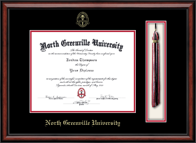 North Greenville University diploma frame - Tassel & Cord Diploma Frame in Southport