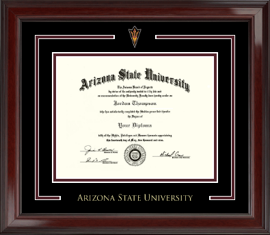 Arizona State University diploma frame - Spirit Medallion Diploma Frame in Encore