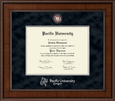 Pacific University diploma frame - Presidential Masterpiece Diploma Frame in Madison