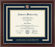 Auburn University Showcase Edition Diploma Frame in Chateau