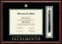 California State University Sacramento Tassel Edition Diploma Frame in Southport