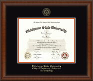 Oklahoma State University diploma frame - Gold Embossed Diploma Frame in Austin