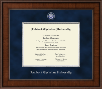 Lubbock Christian University Presidential Masterpiece Diploma Frame in Madison