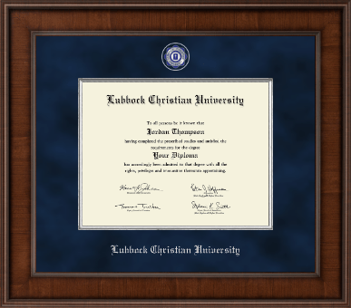 Lubbock Christian University diploma frame - Presidential Masterpiece Diploma Frame in Madison