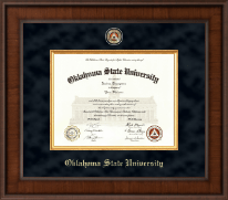 Oklahoma State University Presidential Masterpiece Diploma Frame in Madison