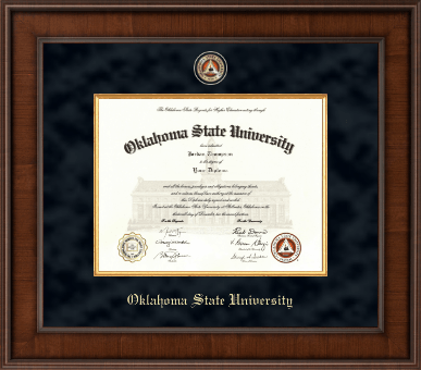 Oklahoma State University diploma frame - Presidential Masterpiece Diploma Frame in Madison